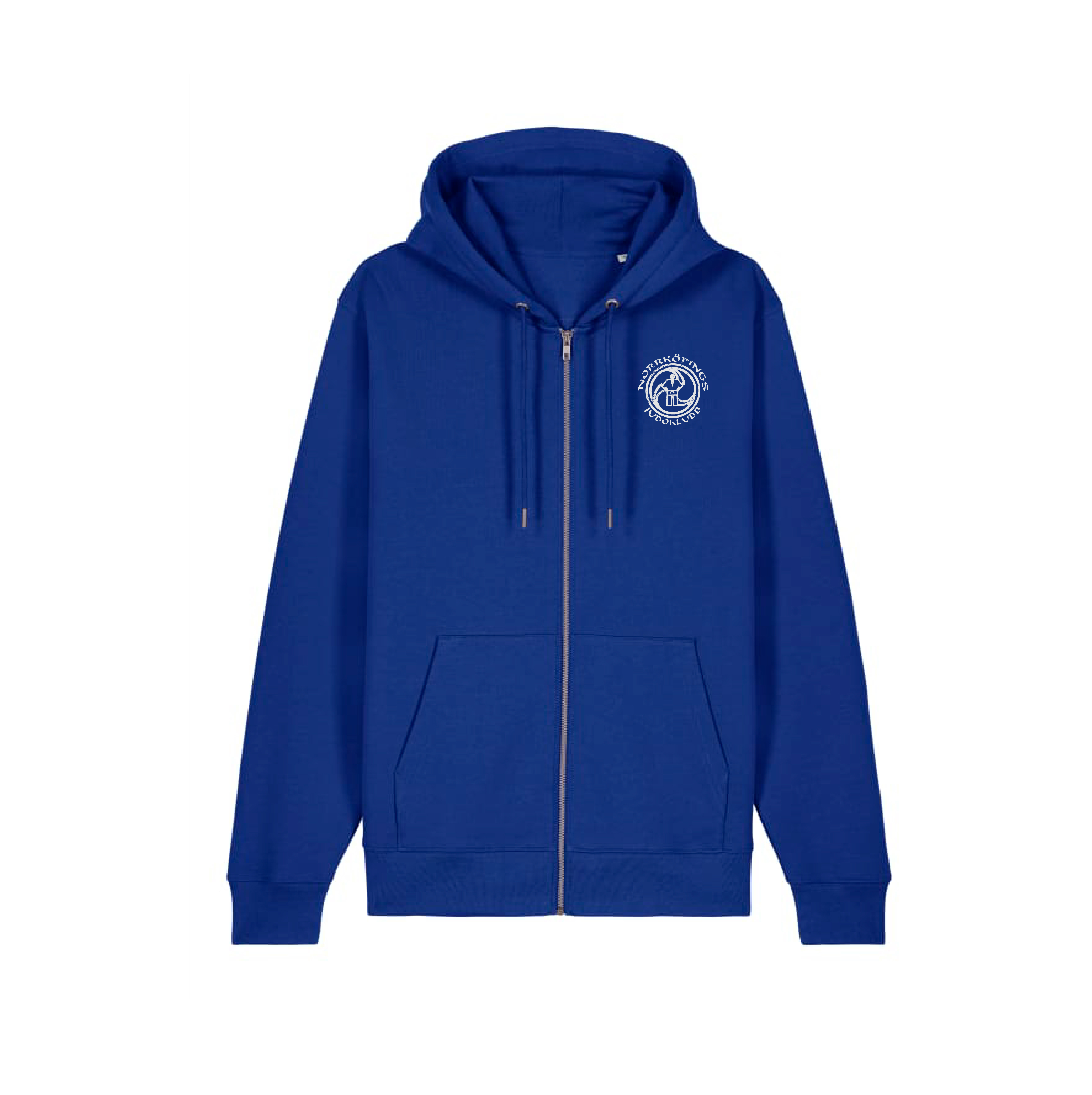Unisex Zip hoodie Worker Blue - 3