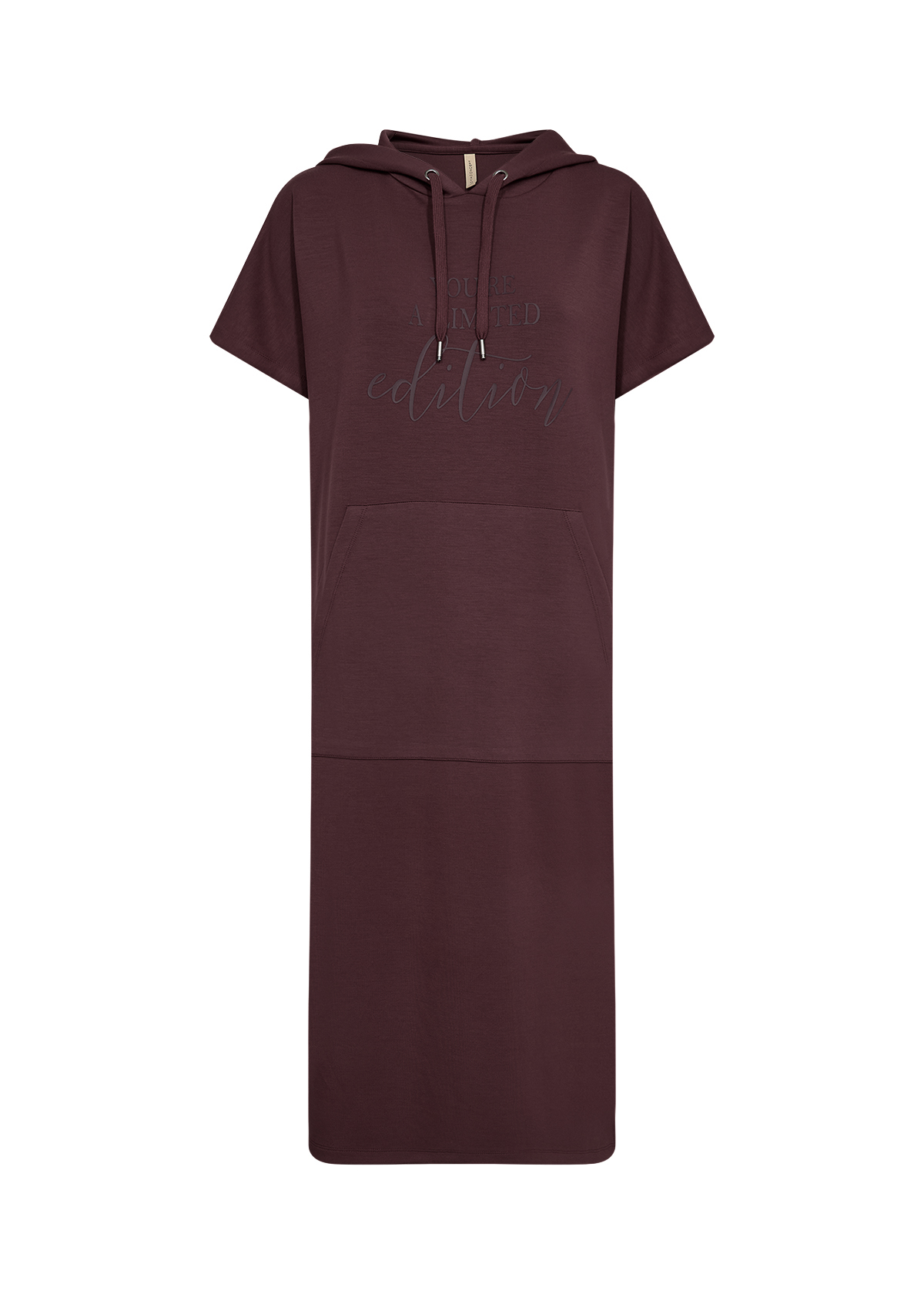 SC-BANU 319 Dress Brun sweatshirtklänning