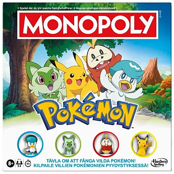 Monopol Pokemon Svenska och Finska / Monopoly Pokemon SE/FI