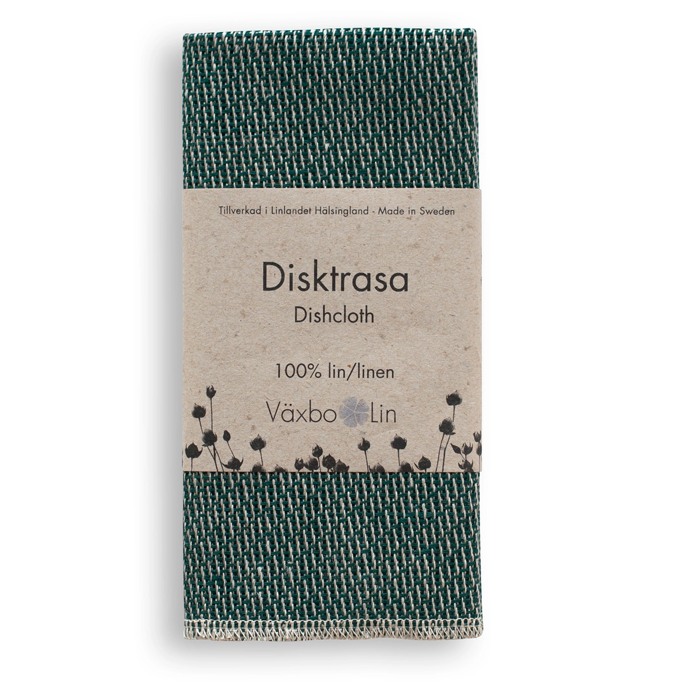 VÄXBO LIN Disktrasa Mossgrön