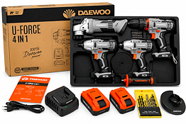 Daewoo Verktygsset U Force 4 in 1