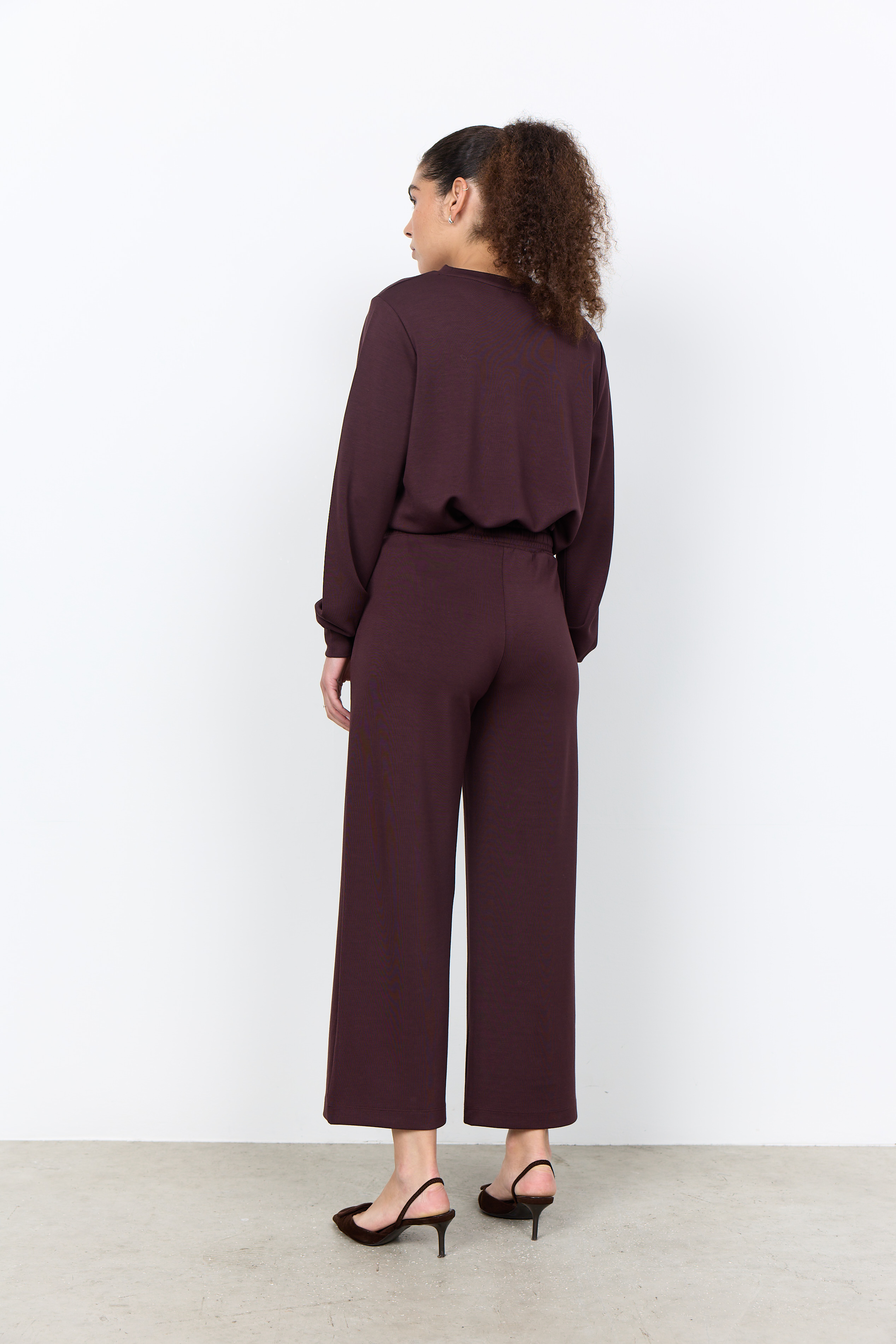 SC-Banu 33 Pants Brun Sweatshirtbyxa