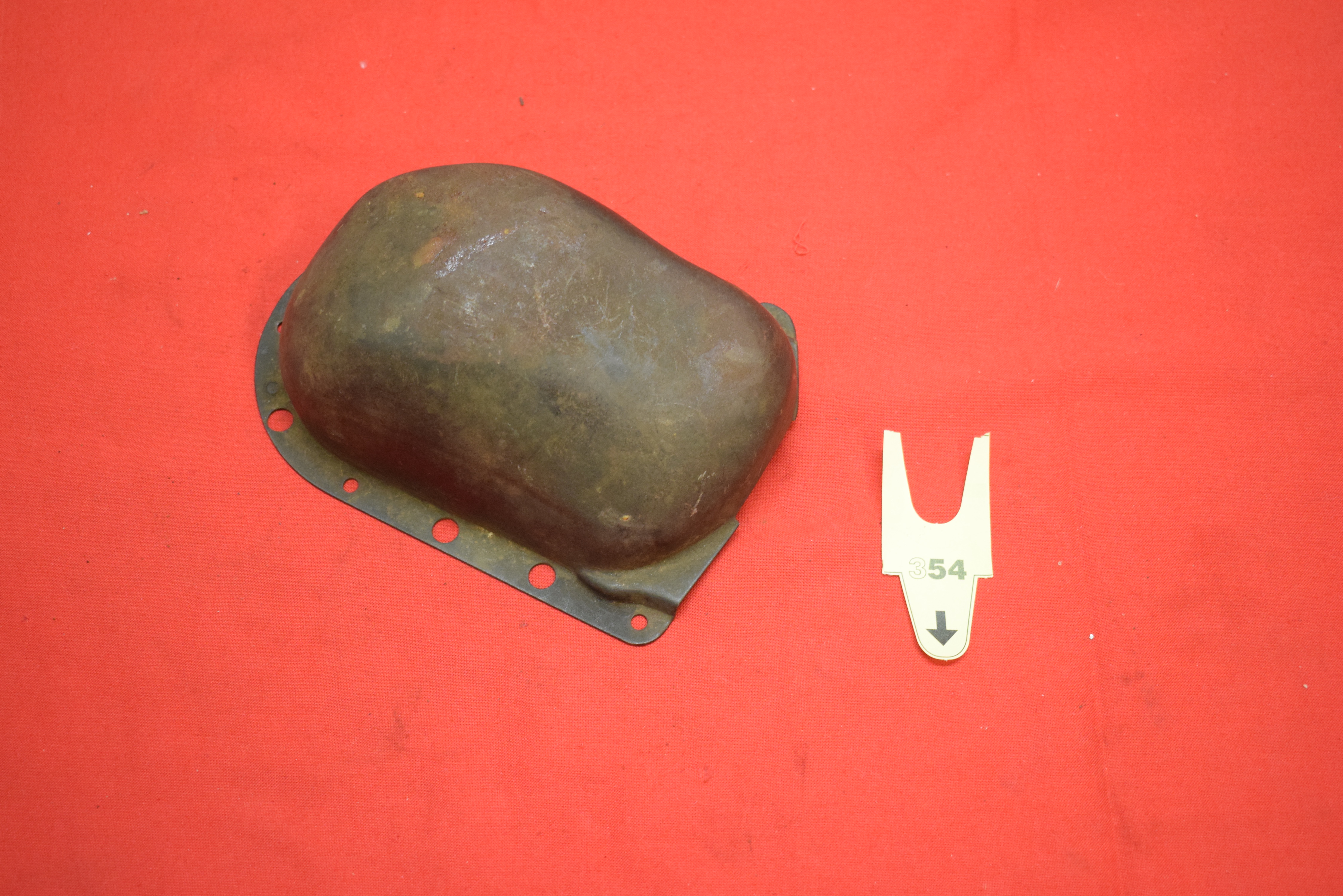 Oil pump cover Harley J JD Late1928-29 #354