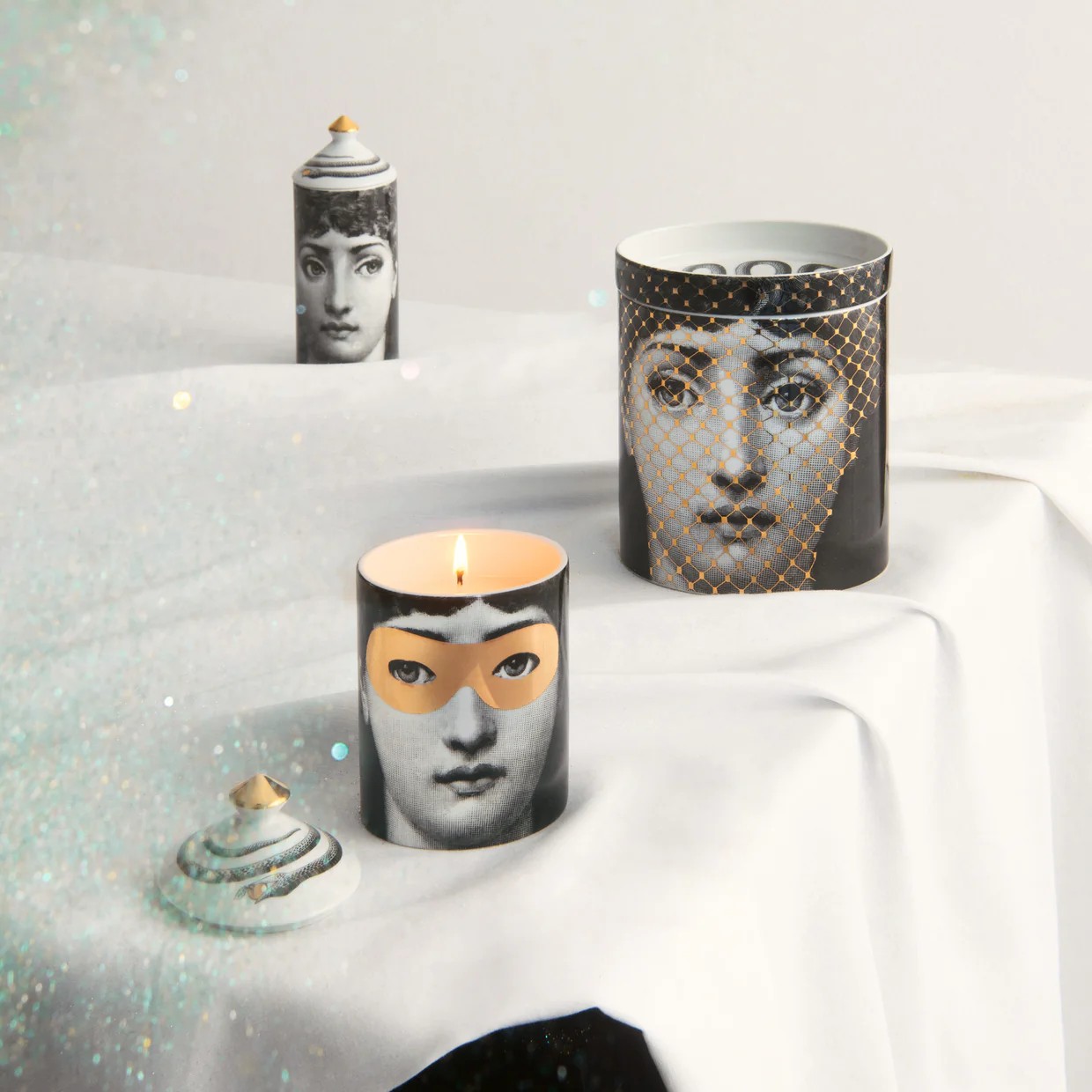 Fornasetti Doftljus Small - Tema e Variazioni - 5