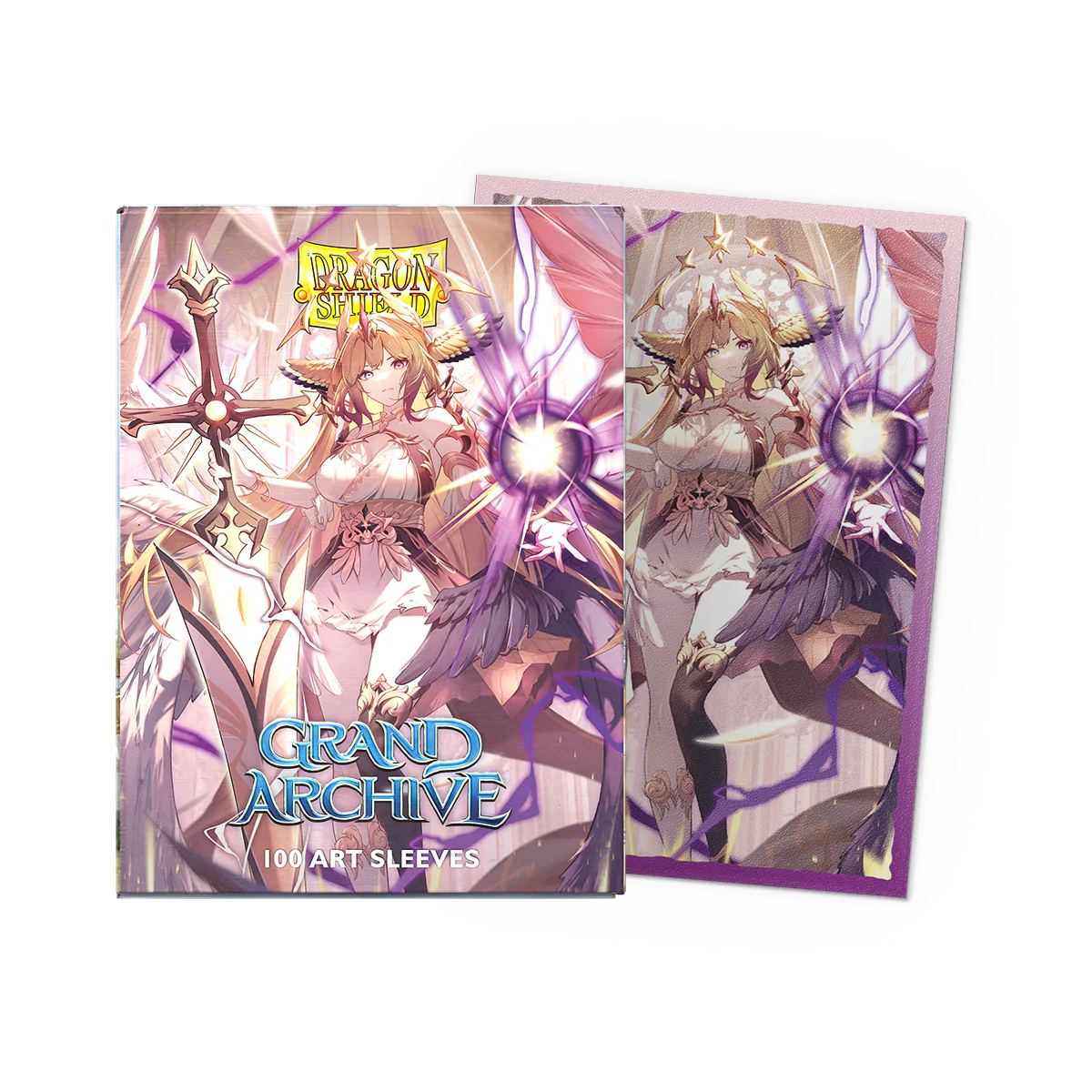 Dragon Shield: Grand Archive - Haniel, Archangel of Spectra - Matte Dual Art Sleeves - Standard Size