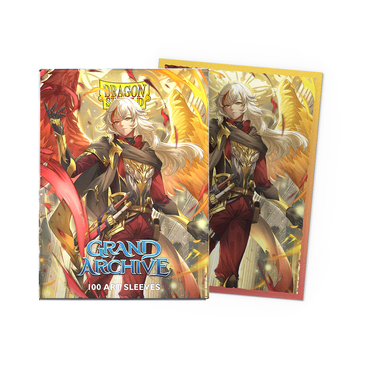 Dragon Shield: Grand Archive - Azrael, Archangel of Materia - Matte Dual Art Sleeves - Standard Size