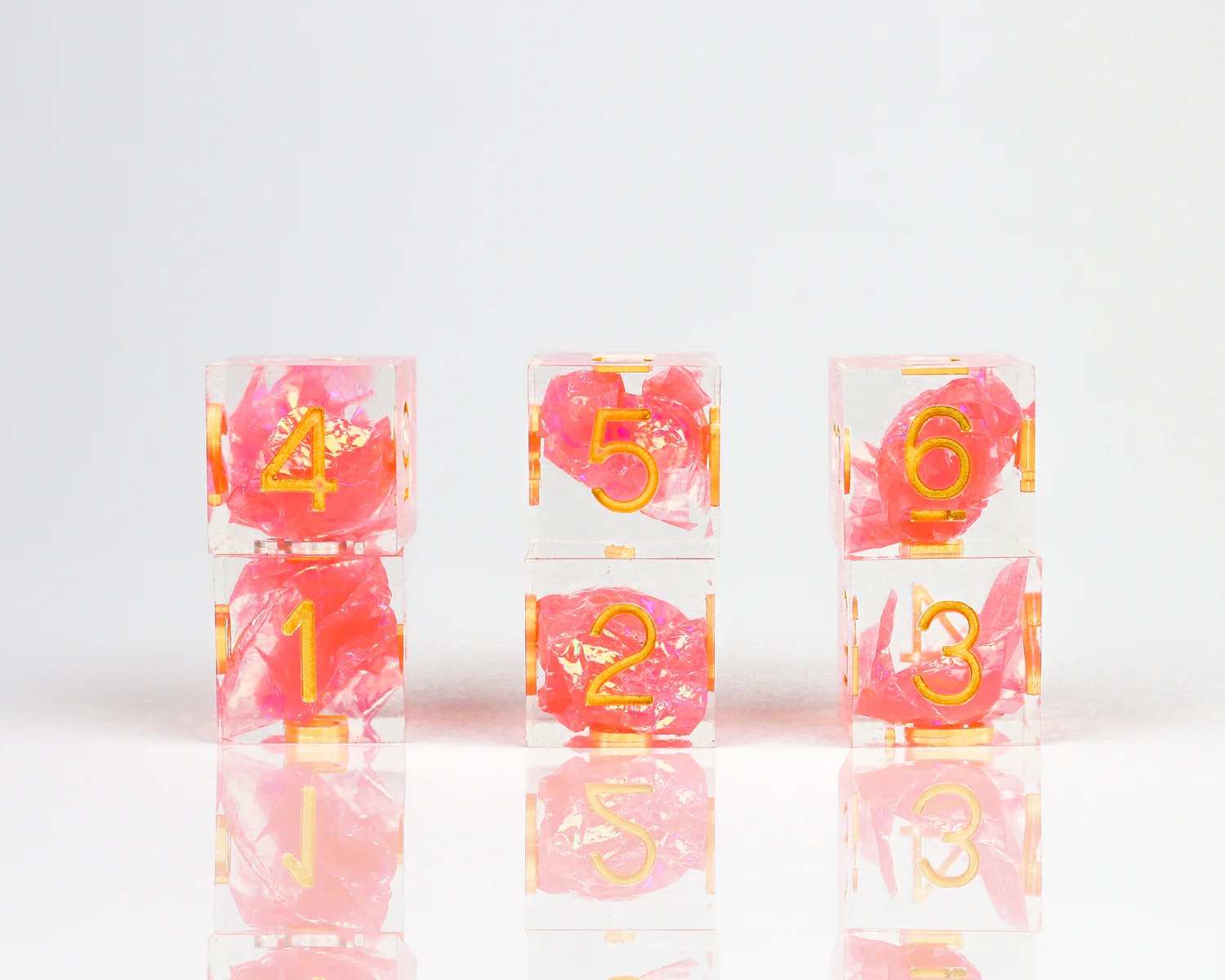 Sirius Dice: Sharp Flamingo D6 Dice