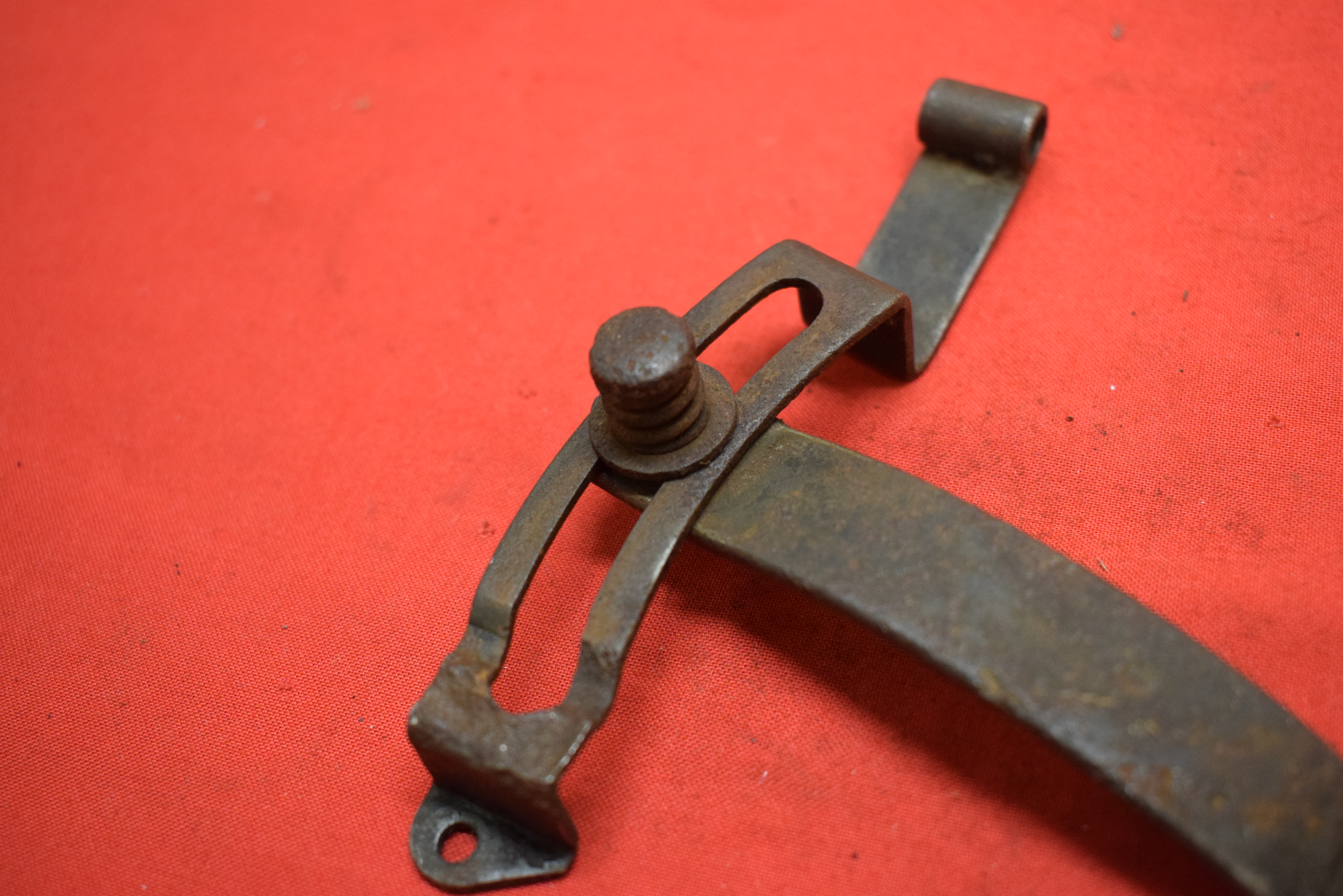 Compression Relief Lever & Guide Harley J JD 1925-29  #355 - 4
