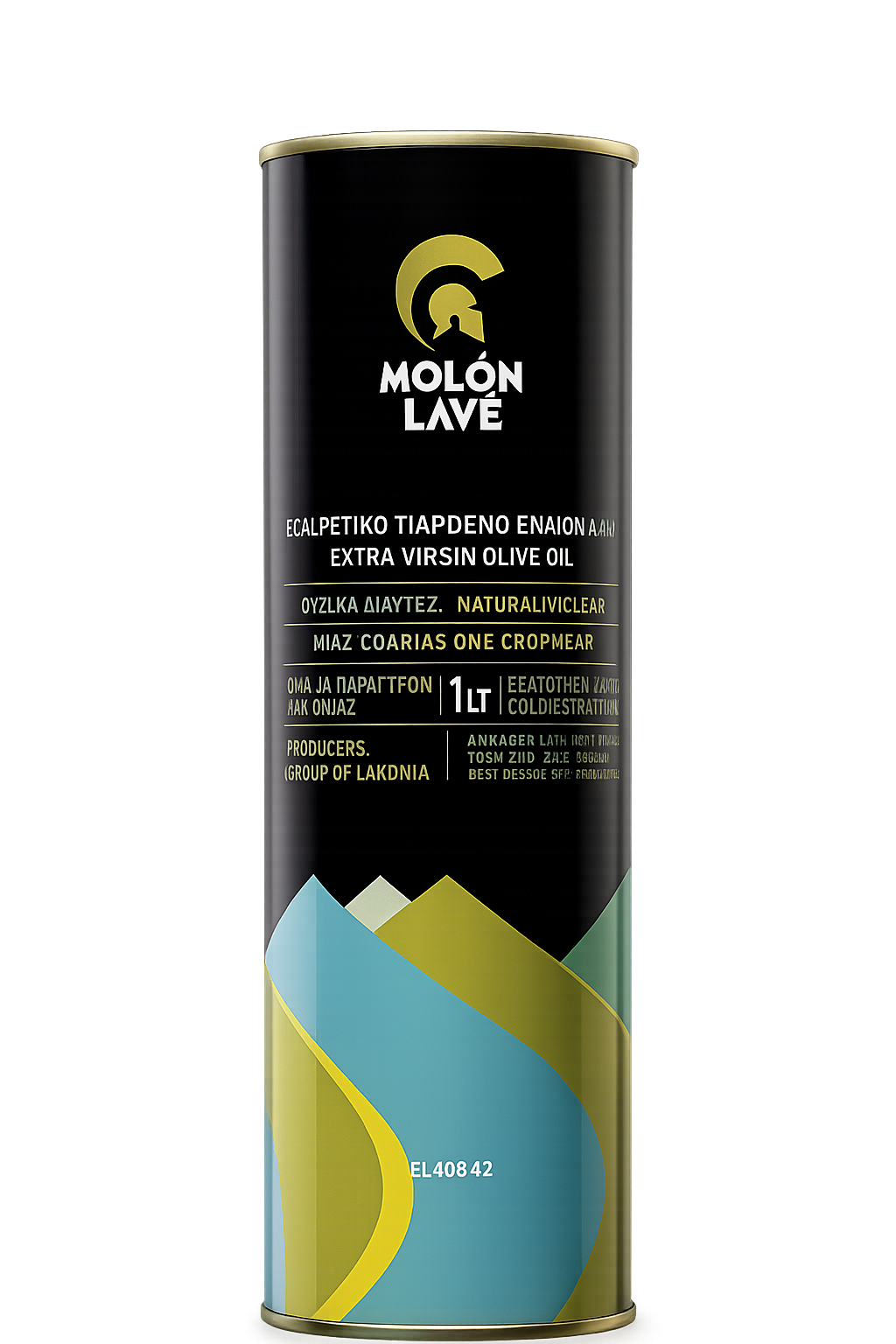 MOLON LAVE Extra Virgin Olivolja 1L | Premium olivolja från Sparta