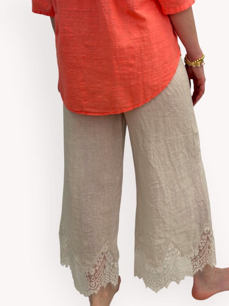 Vilja linnebyxa beige one size - 2