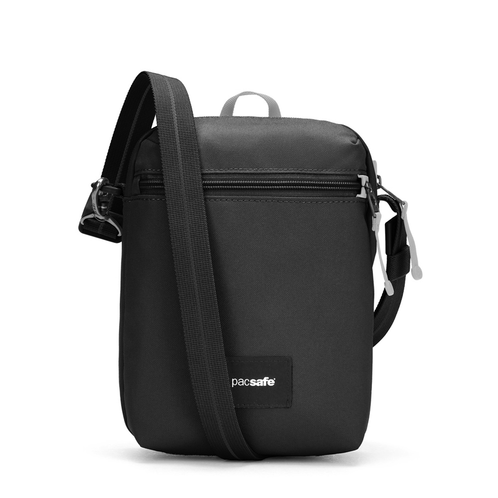 Stöldsäker axelremsväska - PACSAFE GO Anti-theft Festival Crossbody Black
