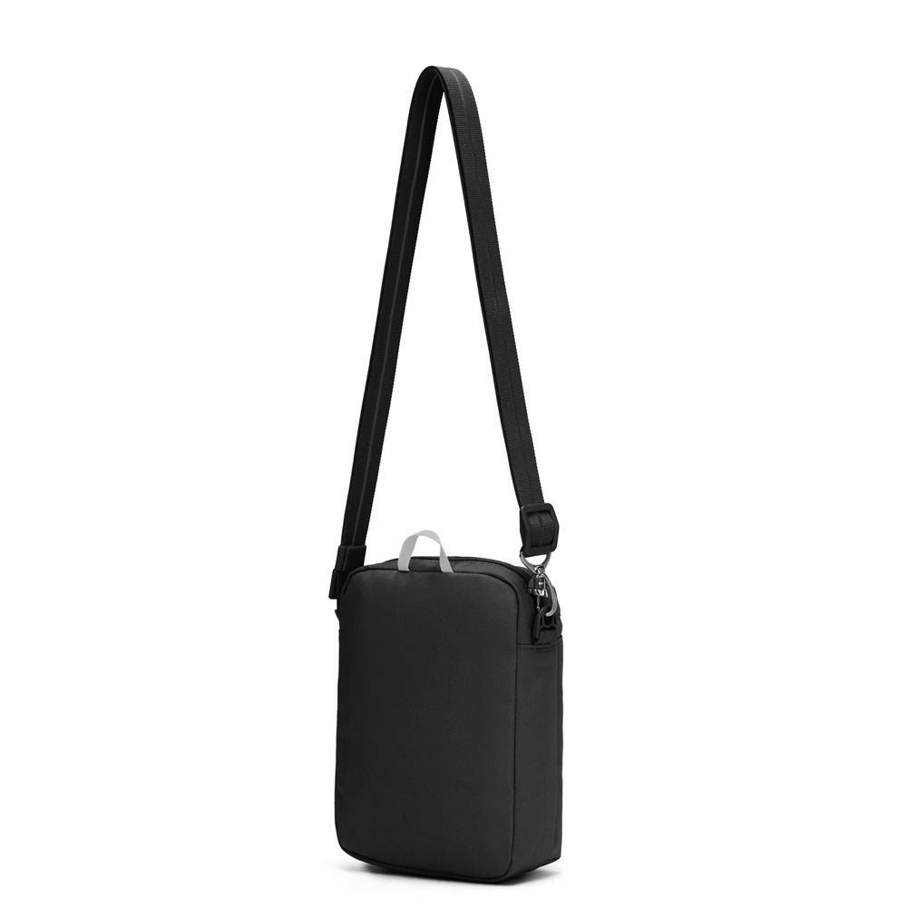 Stöldsäker axelremsväska - PACSAFE GO Anti-theft Festival Crossbody Black - 3