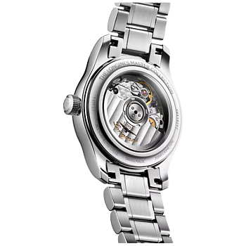 L2.449.4.87.6 Longines Master Collection 30 pärlemor med diamant index baksida