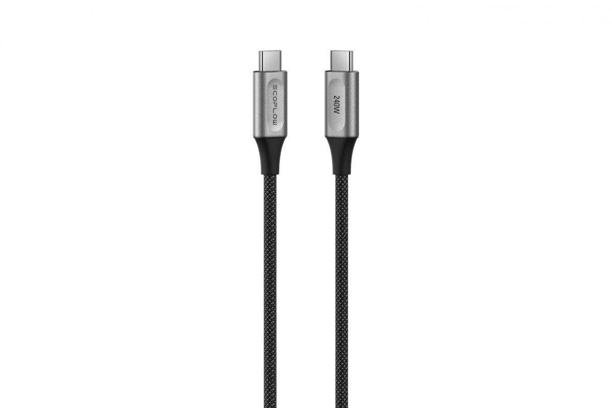 EcoFlow RAPID Pro USB-C do USB-C kabel (240W, Nylon)