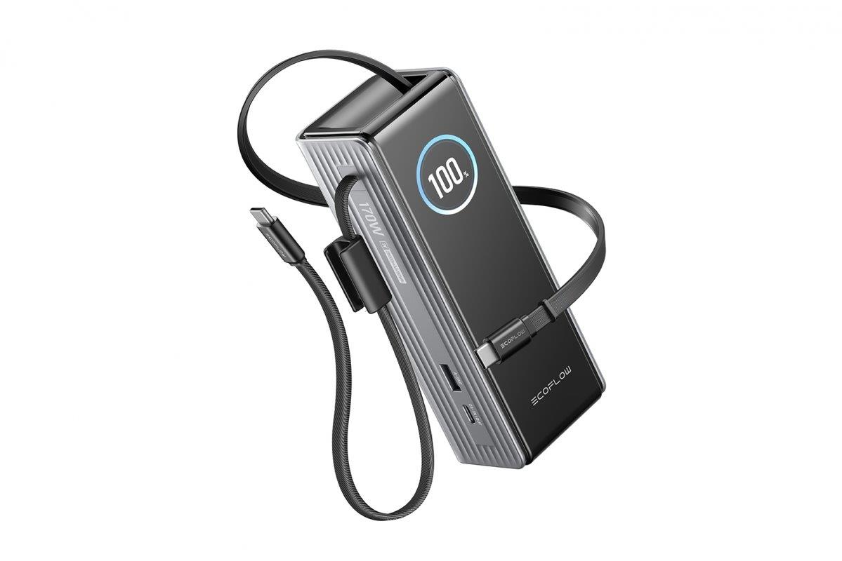 EcoFlow RAPID Power Bank (25000mAh,100W)-Silver EU Version