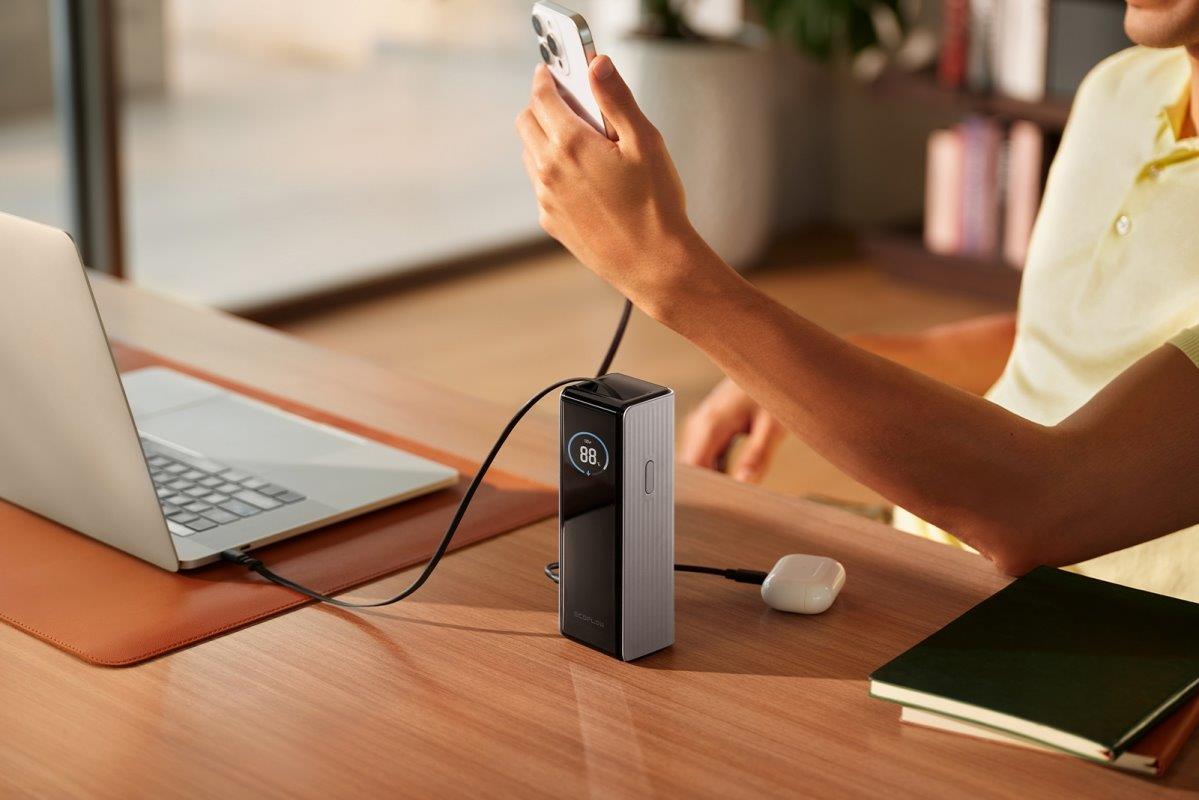 EcoFlow RAPID Power Bank (25000mAh,100W)-Silver EU Version - 5