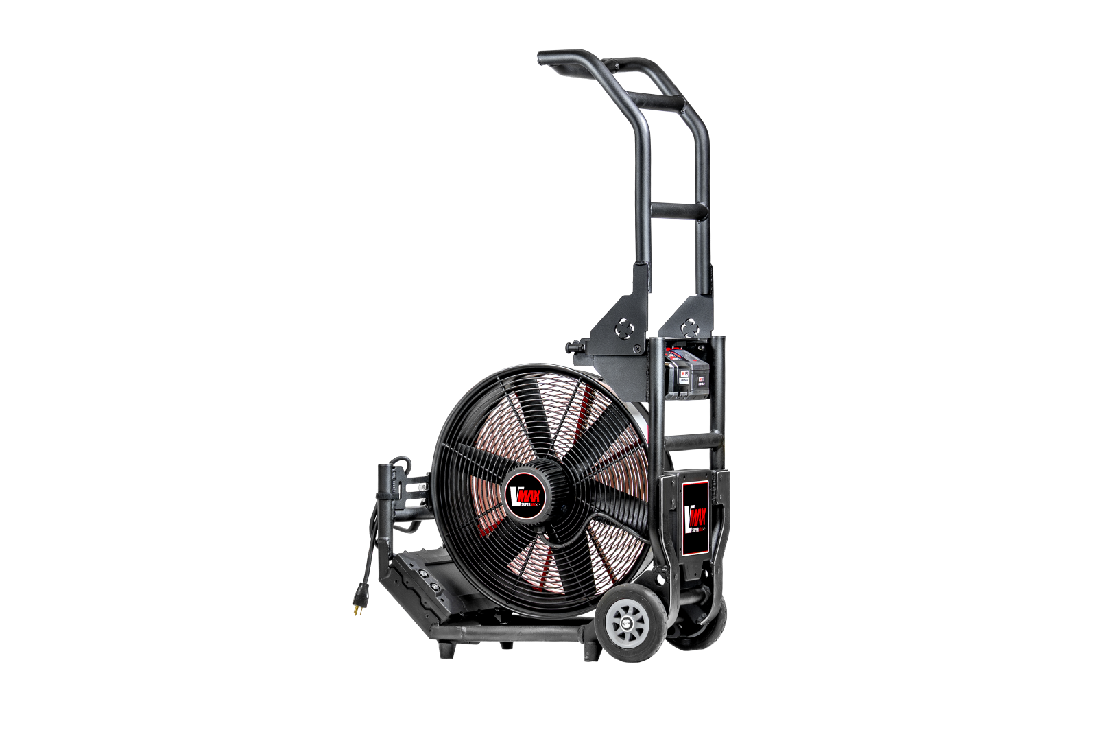 Batteridrevet Vifte, NYHET! V-MAX 20" med Makita, Milwaukee, DeWalt, Hurst (Lukas) eller Stihl batteridrift. Samtlige modeller leveres også med 230 VAC tilleggsdrift inkludert. - 13