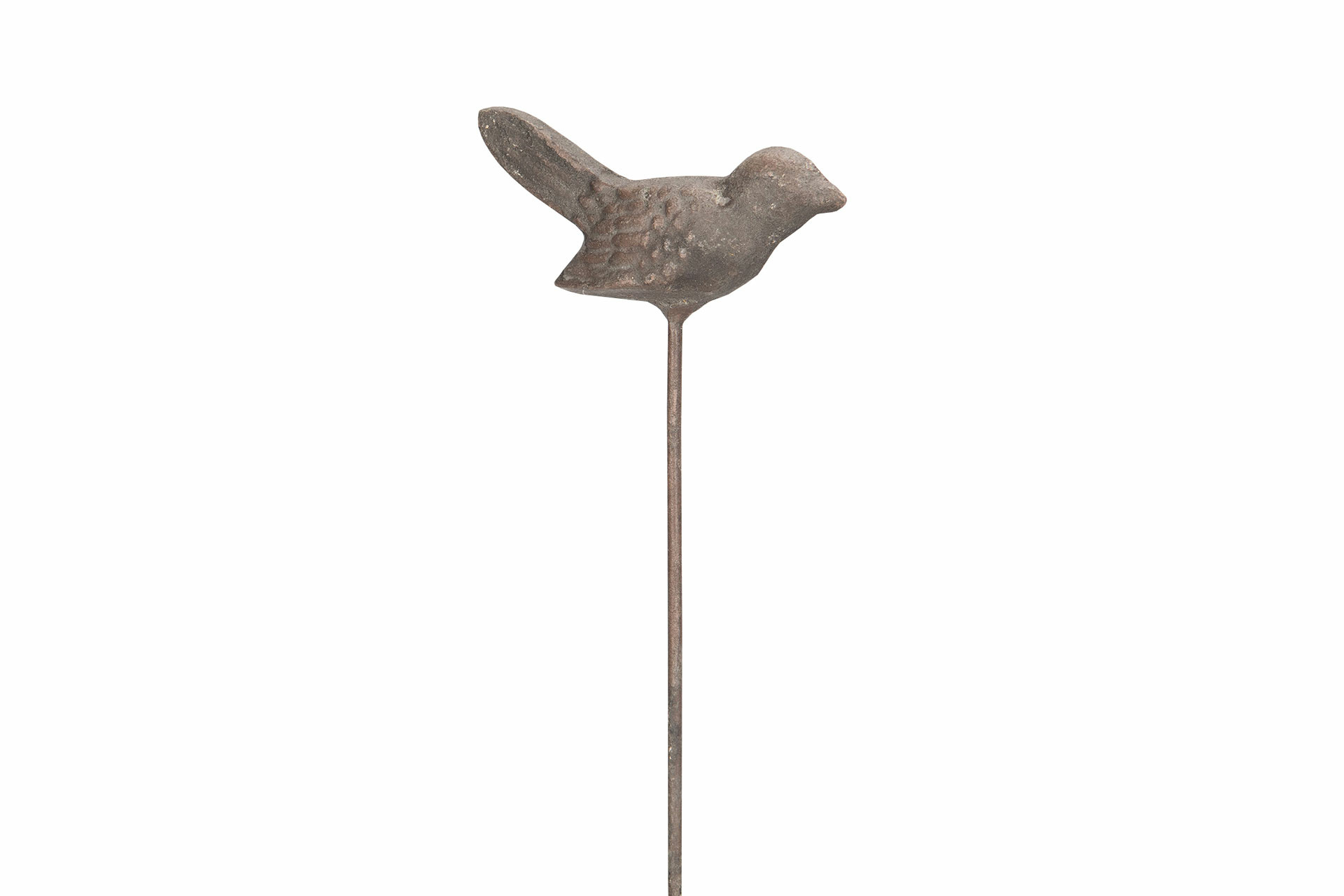 Stick with bird - Metal - 10x90 cm - 4