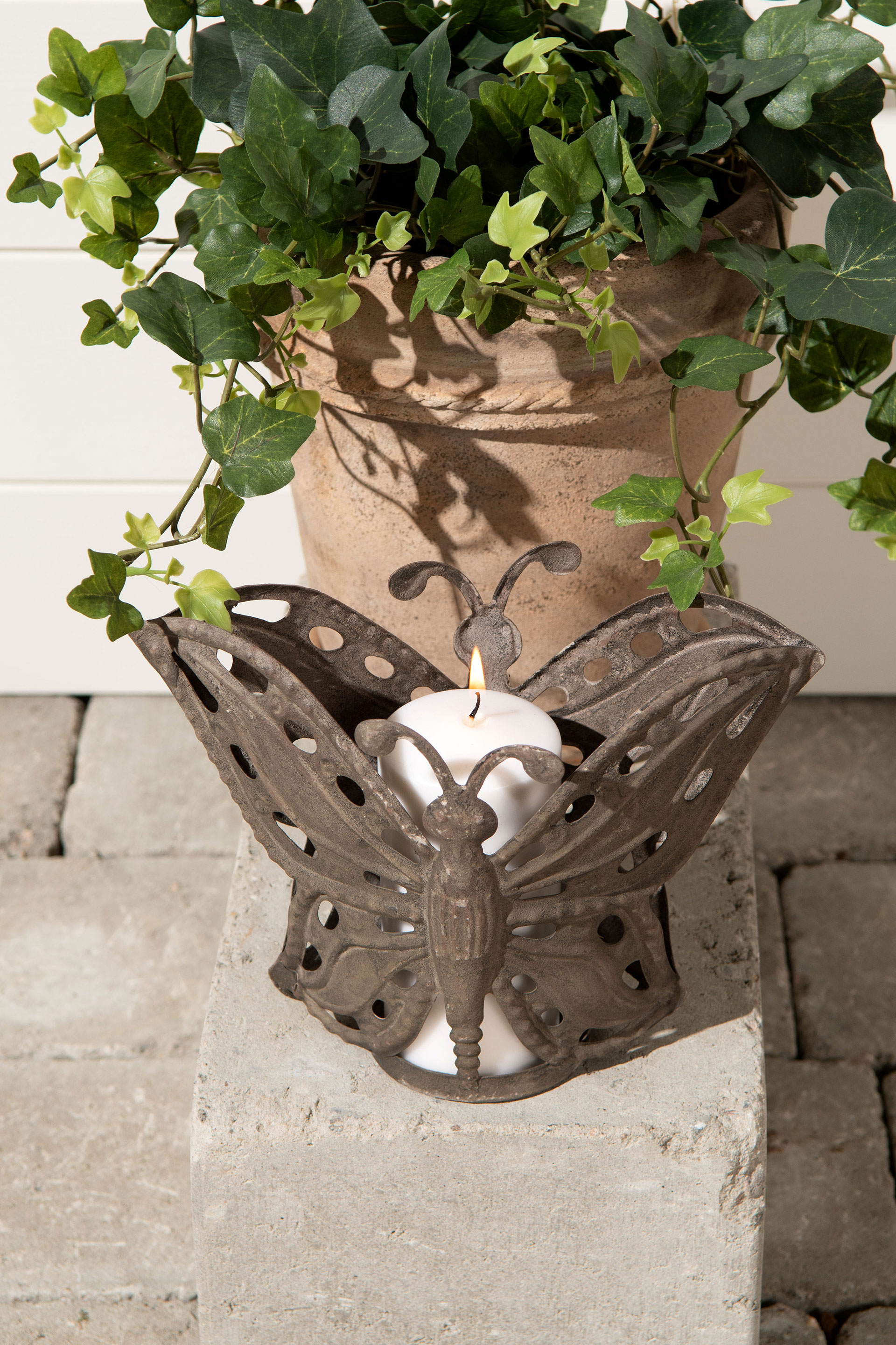 Lantern - Pot Outdoor Butterfly - 3 pcs - 3