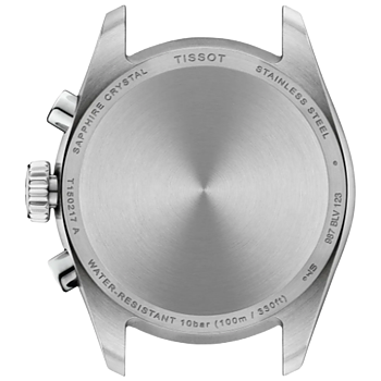 T150.217.11.111.00 Tissot PR 100 Chronograph 36 pärlemor backsida