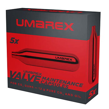 CO2 patroner, Umarex  5-pack smörjpatroner