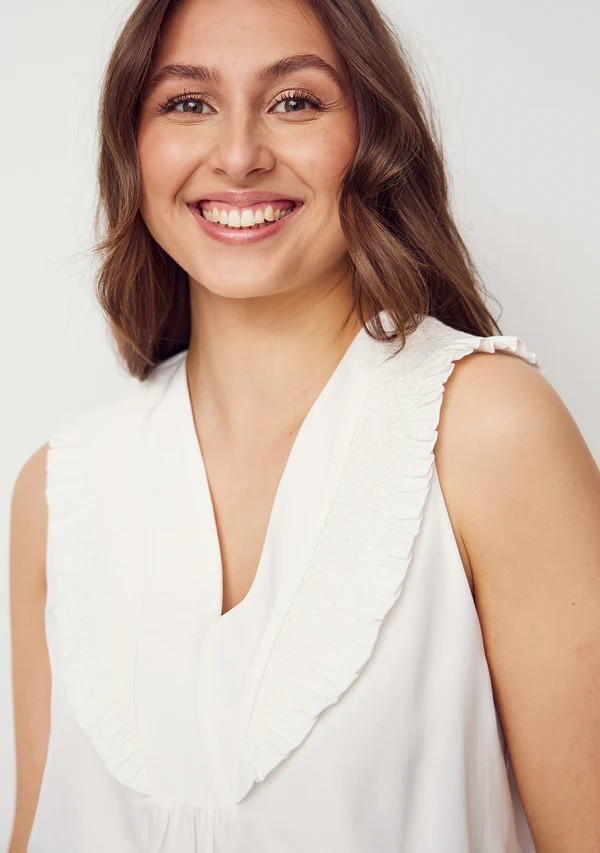 Cara Top - Broken White - Isay