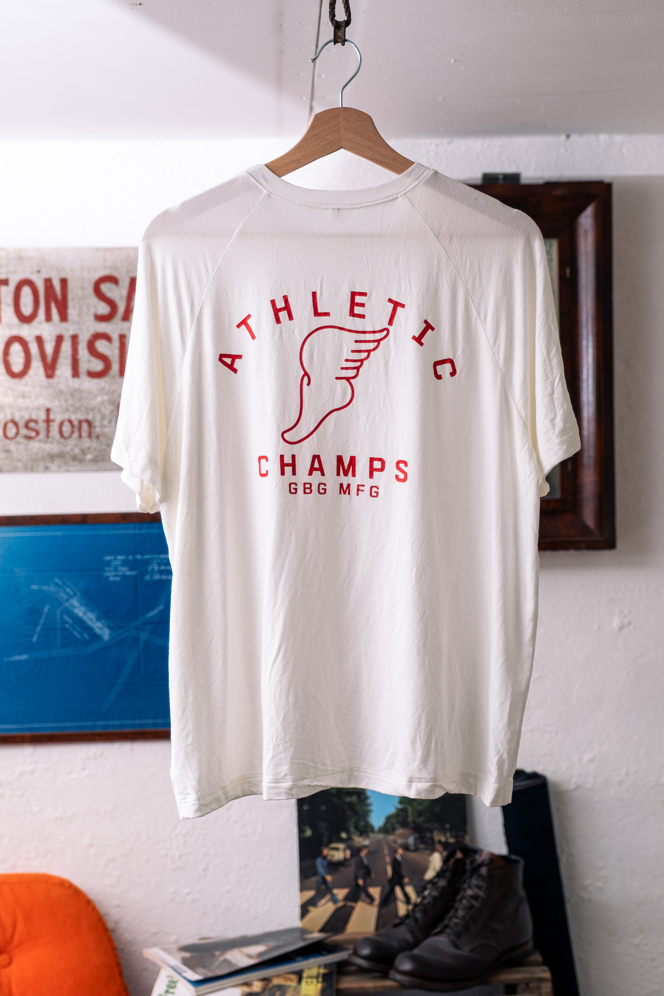 Göteborg Manufaktur - Athletic Champs Runners Tee White