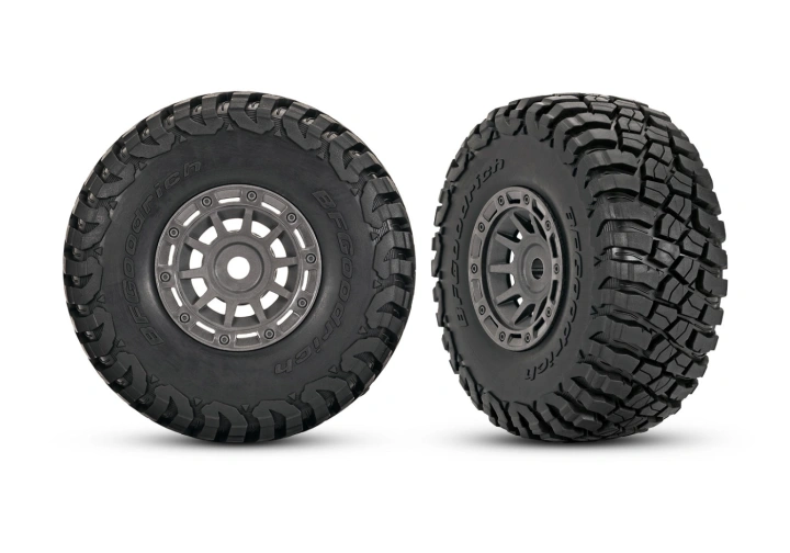 Däck & Fälg BFGoodrich Mud Terrain/ Mini Slash Grå (2)