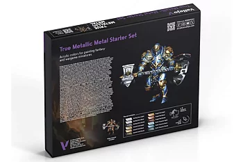 Metallic Paint Starter Set 12x18ml
