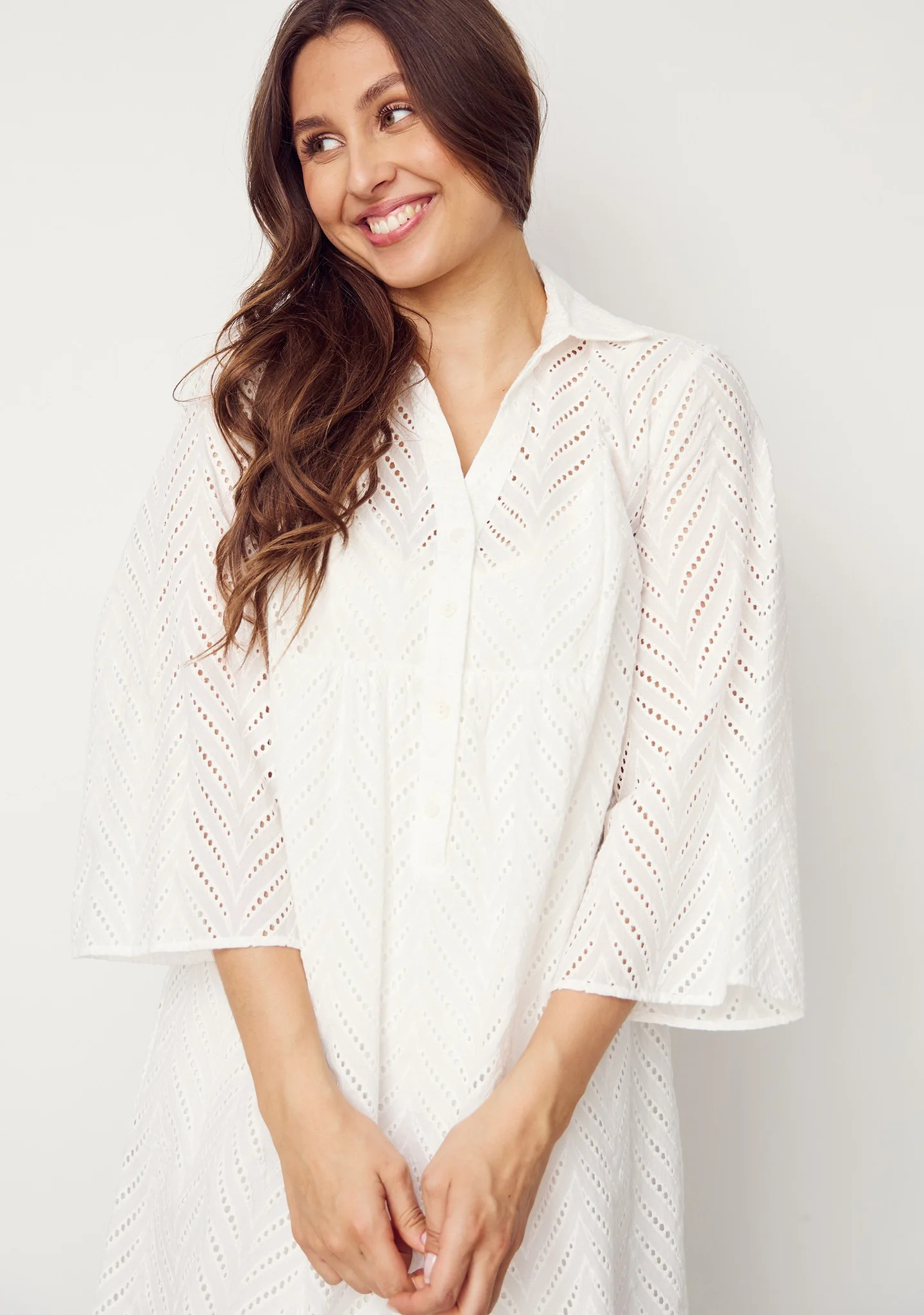 Danka Dress - White - Isay