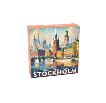 Marseille Round Soap in a Box, Stockholm, 100 g