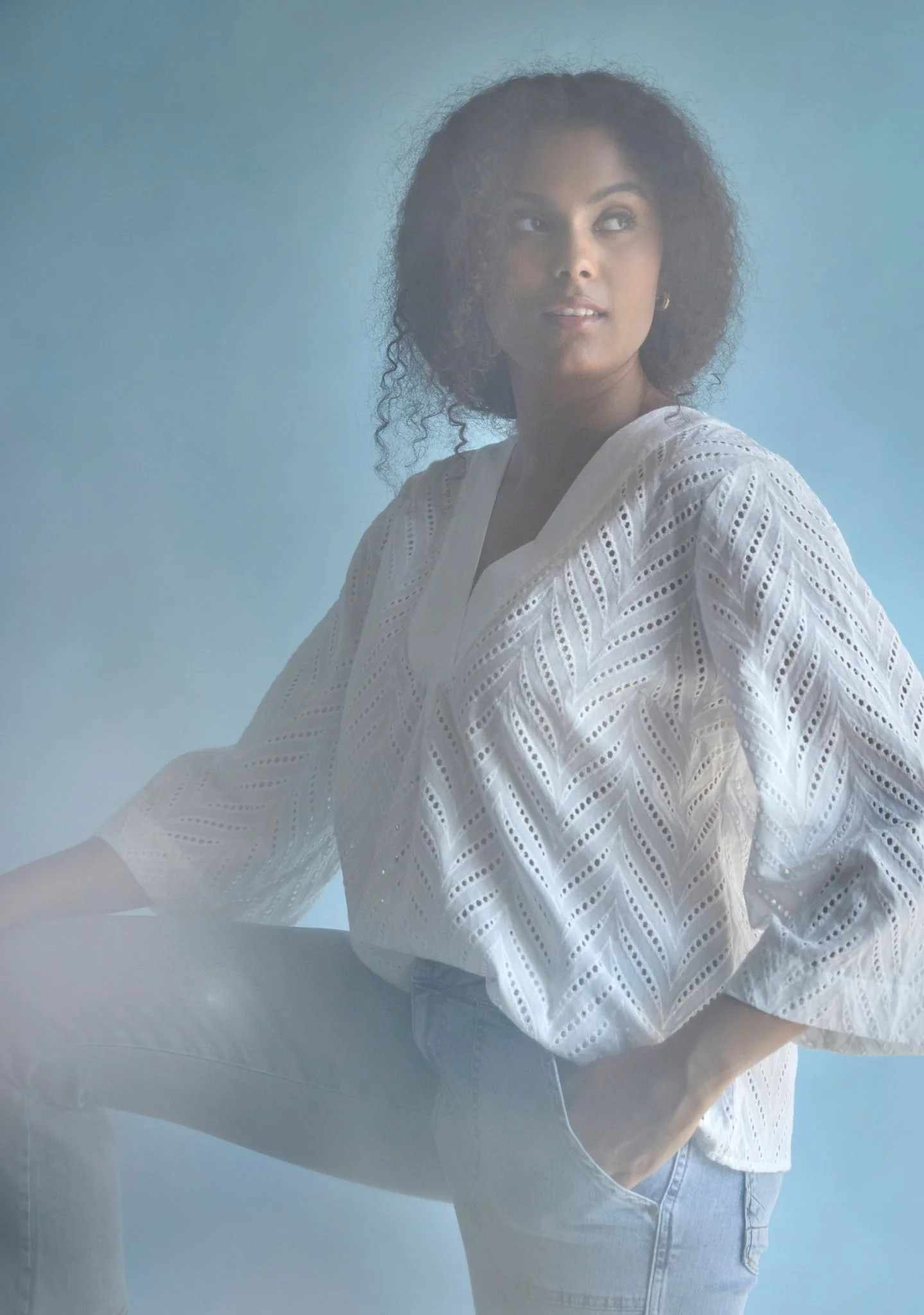Danka Blouse - White - Isay
