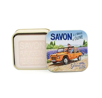 Marseille Soap in a Tin, Jeep, 100 g