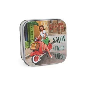 Marseille Soap in a Tin, Vespa, 100 g