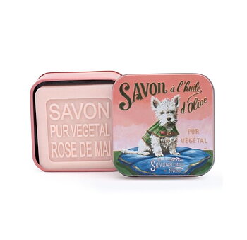 Marseille Soap in a Tin, Westie, 100 g