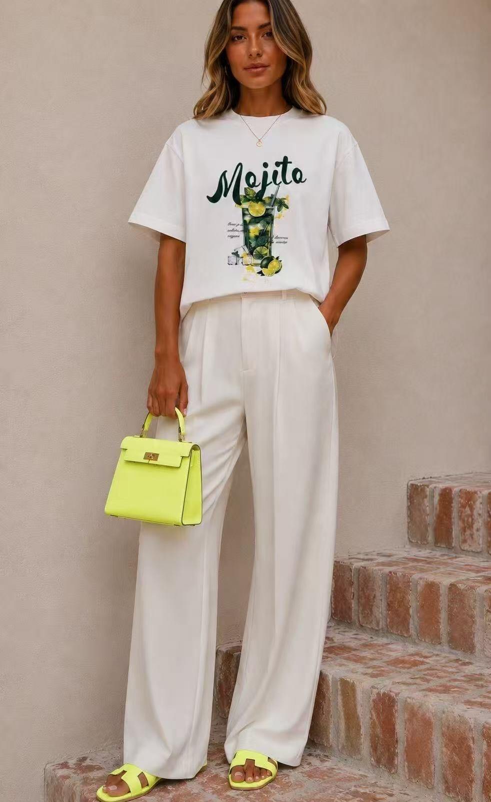 T-shirt white Mojito
