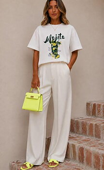 T-shirt white Mojito