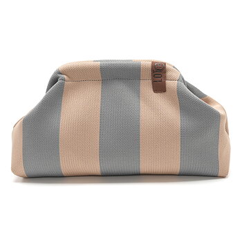 Clutch dusty blue/sand