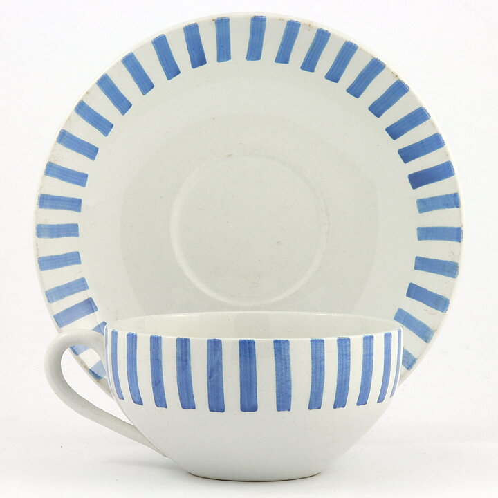カリン・ビョールクイスト  Tea Blåシリーズ  カップ＆ソーサー　1952年 12,5cm  [サンプル画像]
