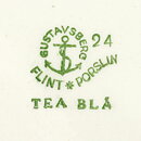 Karin Björquist (Tea Blå 1952) Rounded Teacup Blue Decor 12,5 cm  [Sample Images]