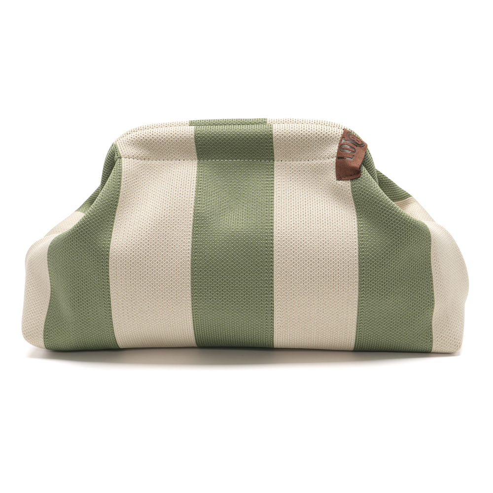 Clutch dusty green/sand