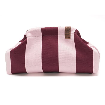 Clutch pink/burgundy