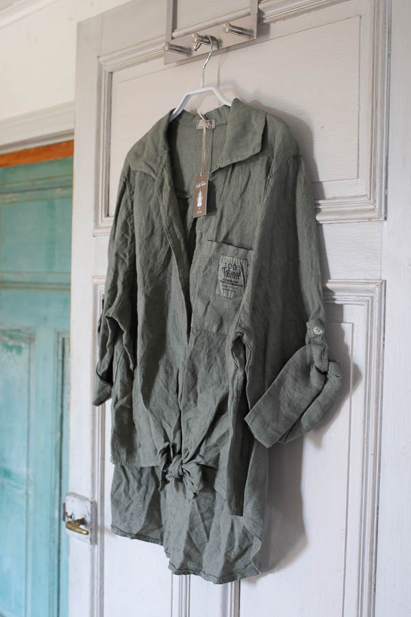 Soulful Fashion by l8sfashion - Ani Skjorta med knyt Kaki - 3