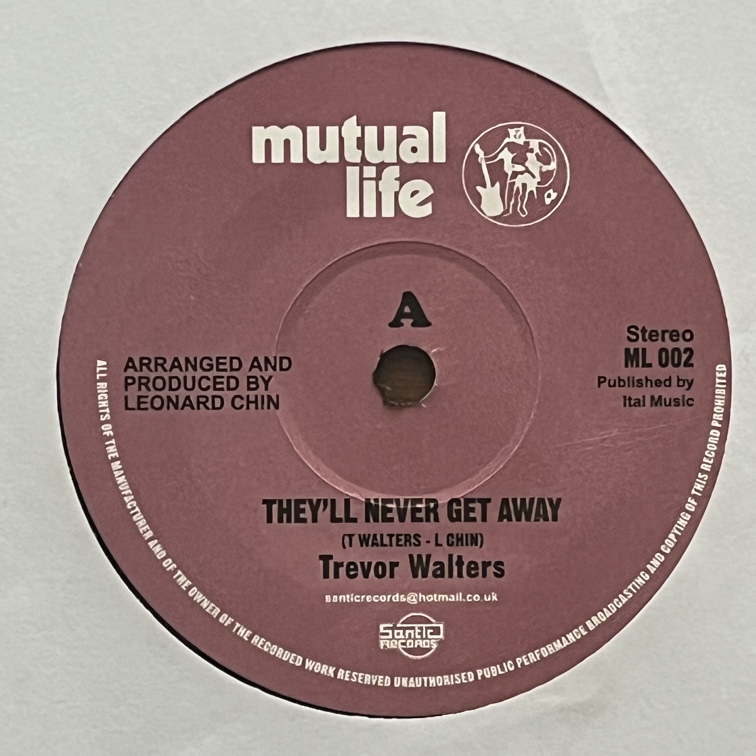 Trevor Walters – They'll Never Get Away