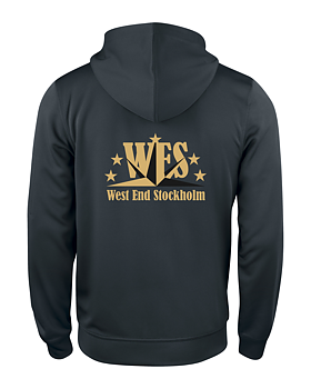 Hoodie herr med dragkedja | West End Sthlm