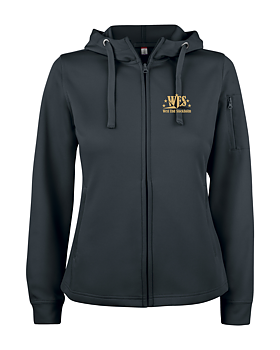 Hoodie dam med dragkedja | West End Sthlm