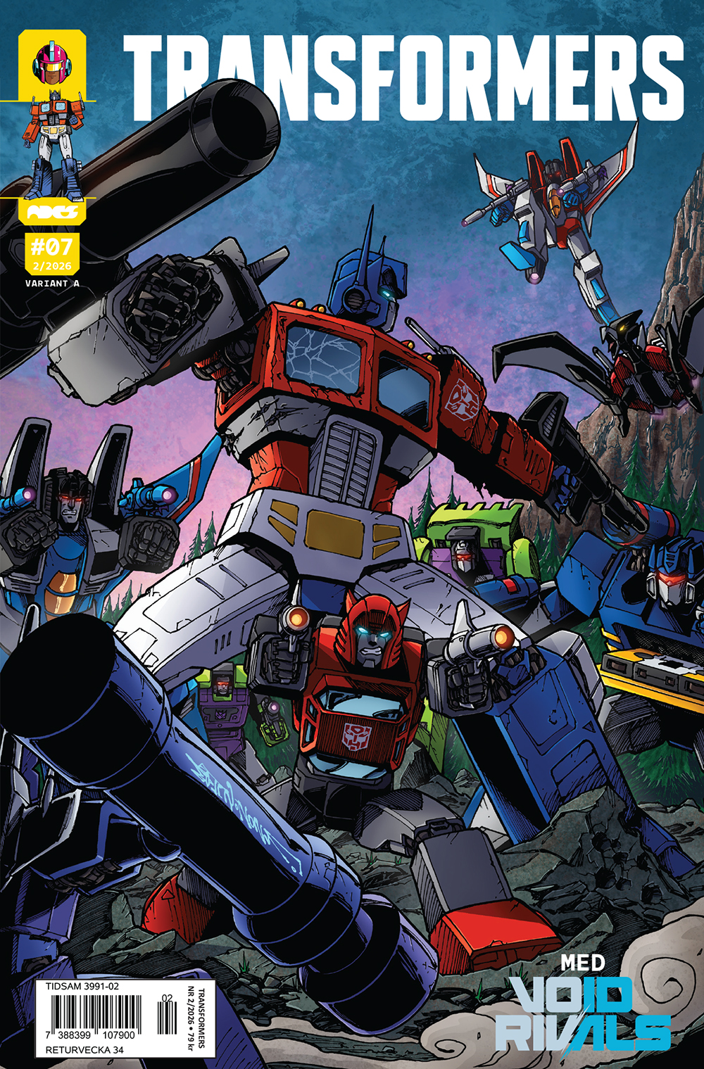 Transformers 2026 nr 2, Nytt nummer!