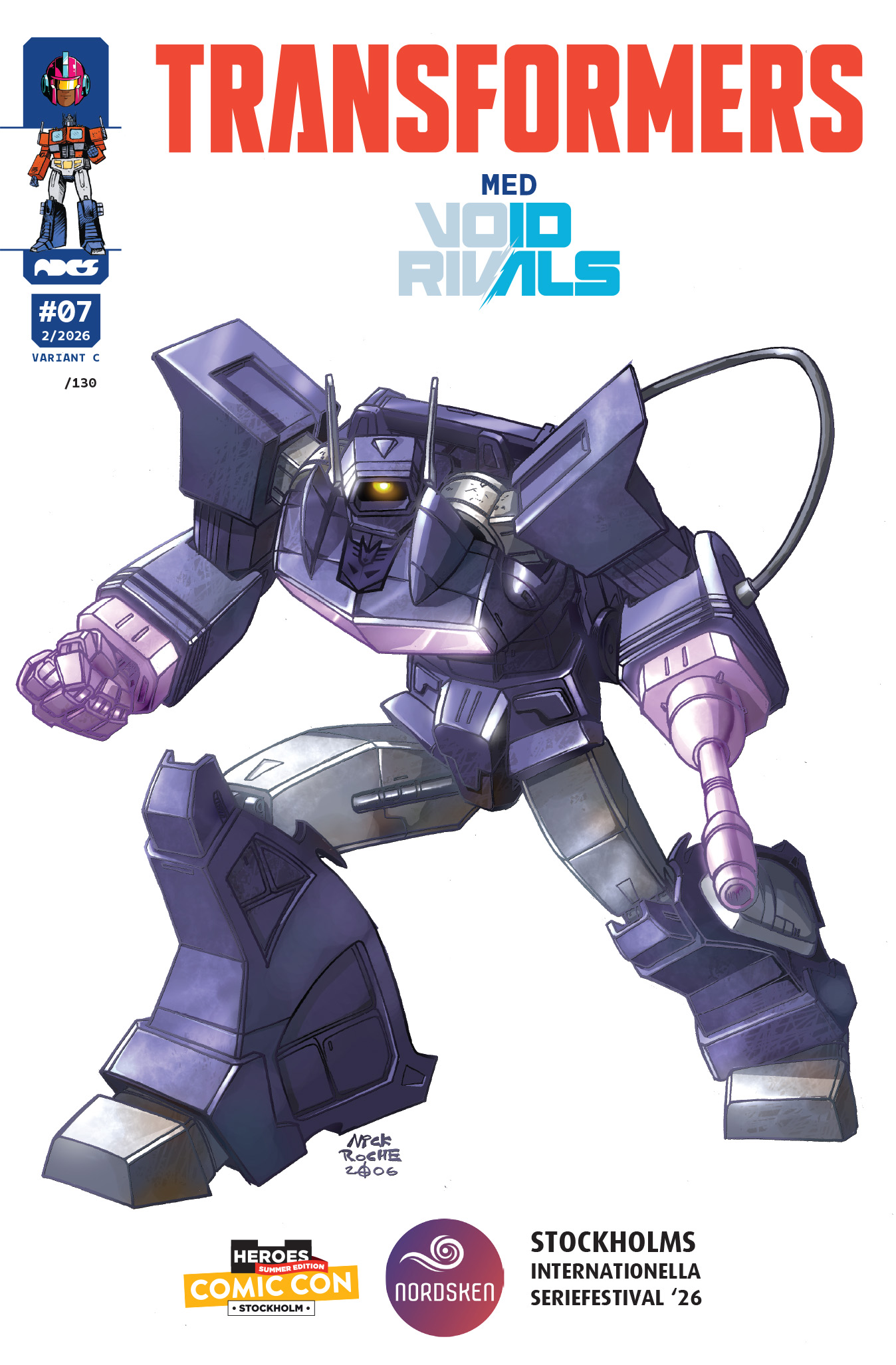 Transformers 2026 nr 2, Variant C, Nytt nummer