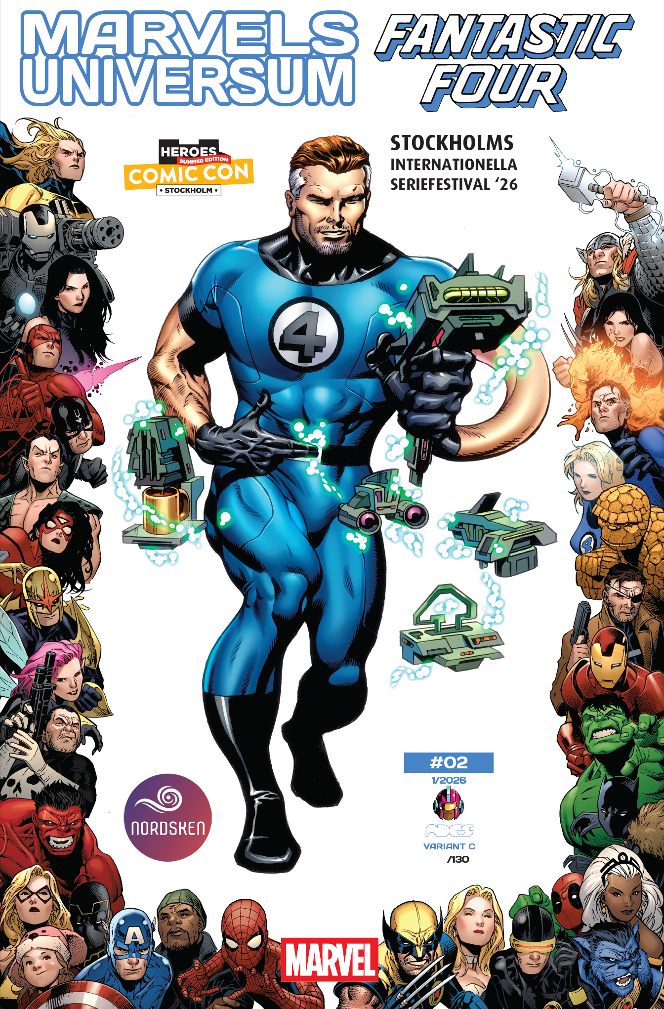 Marvels Universum 2026 nr 1, Var C