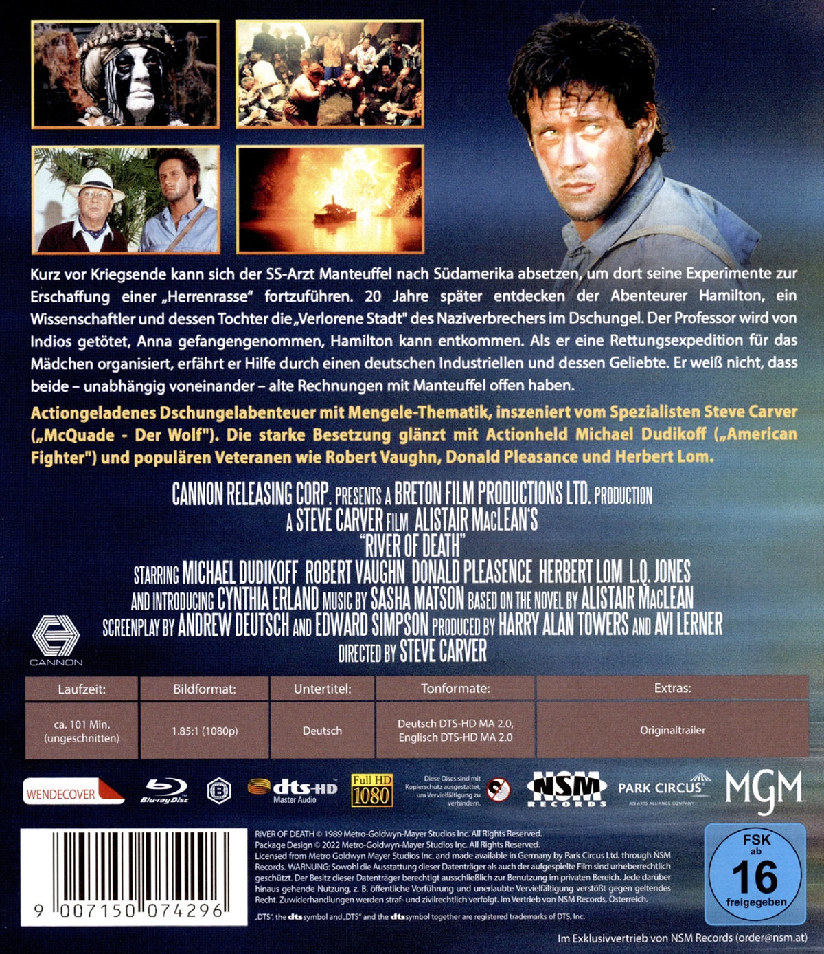 River of Death (ej svensk text) (Blu-ray) - 2
